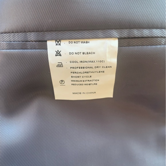 EMMANUEL UNGARO Men’s (Italian Import) Worsted Wool Suit Jacket-Sz 44XL/36 Grey
